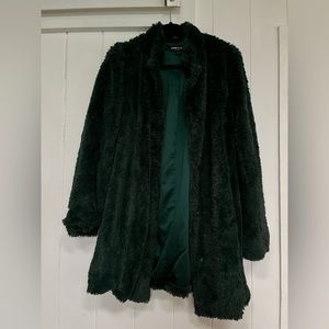 Kenneth Cole NY| S | Shaggy Faux Fur